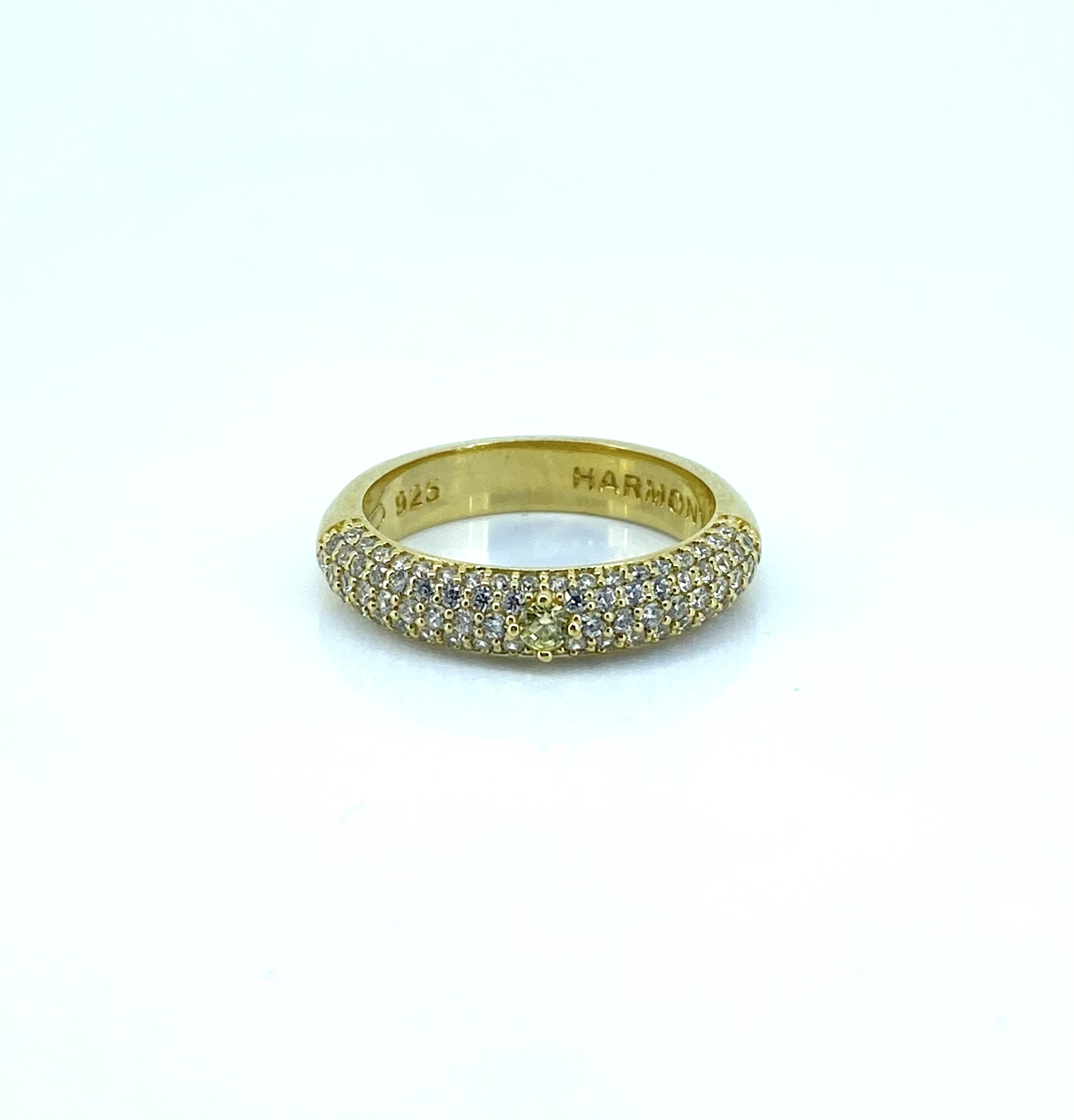 Bague pour femme en argent 925, zircons - HARMONY15 - Harmony