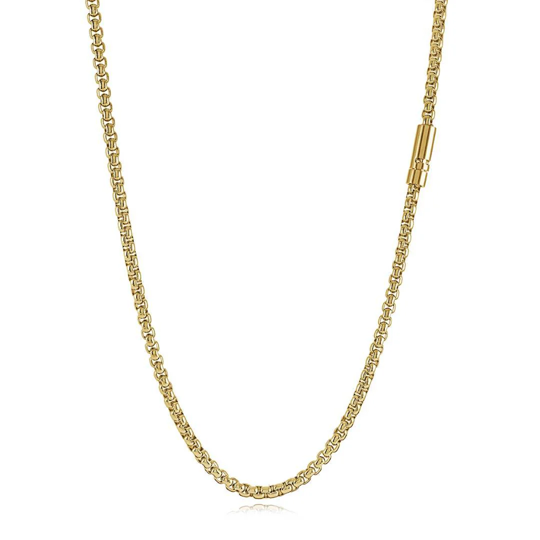 Chaine pour homme en stainless, vénitienne 4mm - SYN116-22 - Italgem