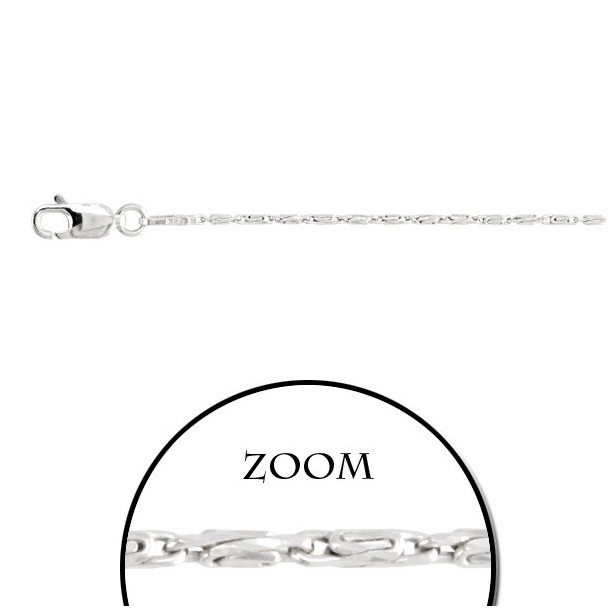 Chaine pour femme en argent 925, ananas