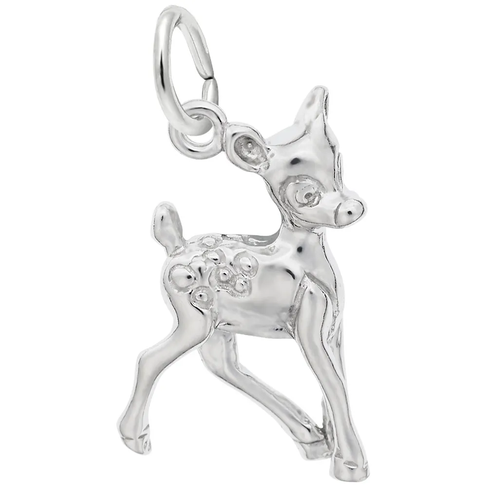 Pendentif en argent 925, faon - 10-2602-000 - Rembrandt Charms