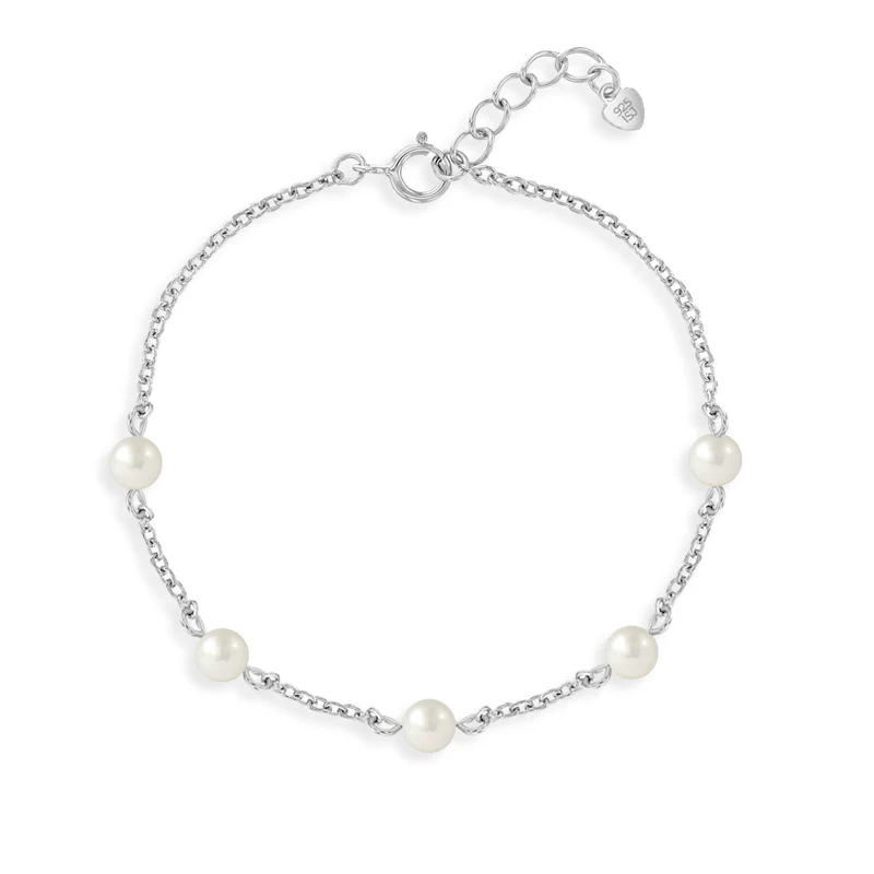 Bracelet pour enfant en argent 925, perles - SS-02-00151 - In Season Jewelry