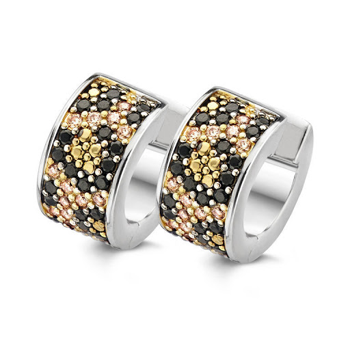 Boucle d'oreille argent 925, huggies - 7684LY - Ti Sento Milano