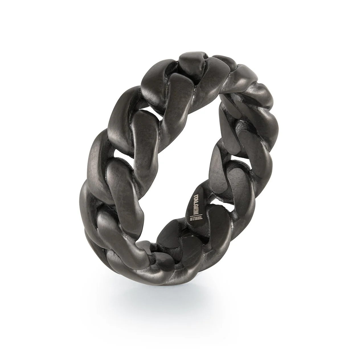 Bague pour homme en stainless, gourmette - SMR72-10 - Italgem