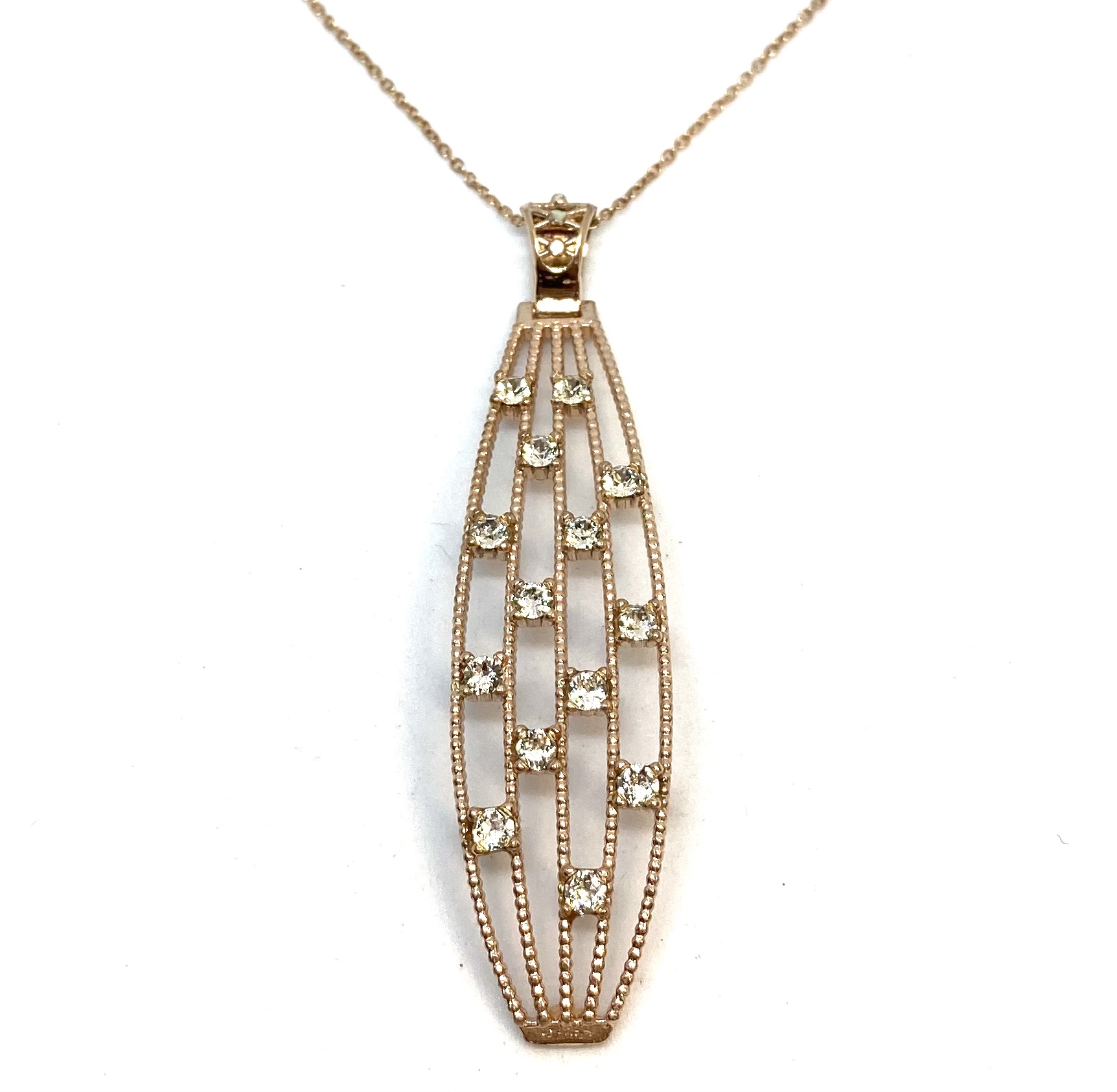 Pendentif pour femme en argent 925, zircons - SLP47R - Arezzo