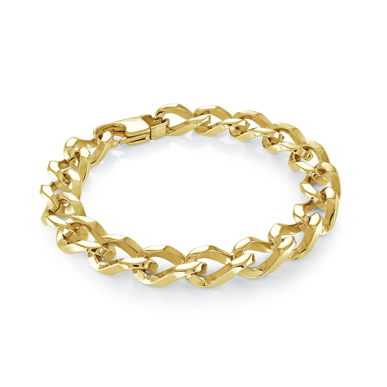 Bracelet pour homme en stainless, gourmette - SMB760 - Italgem