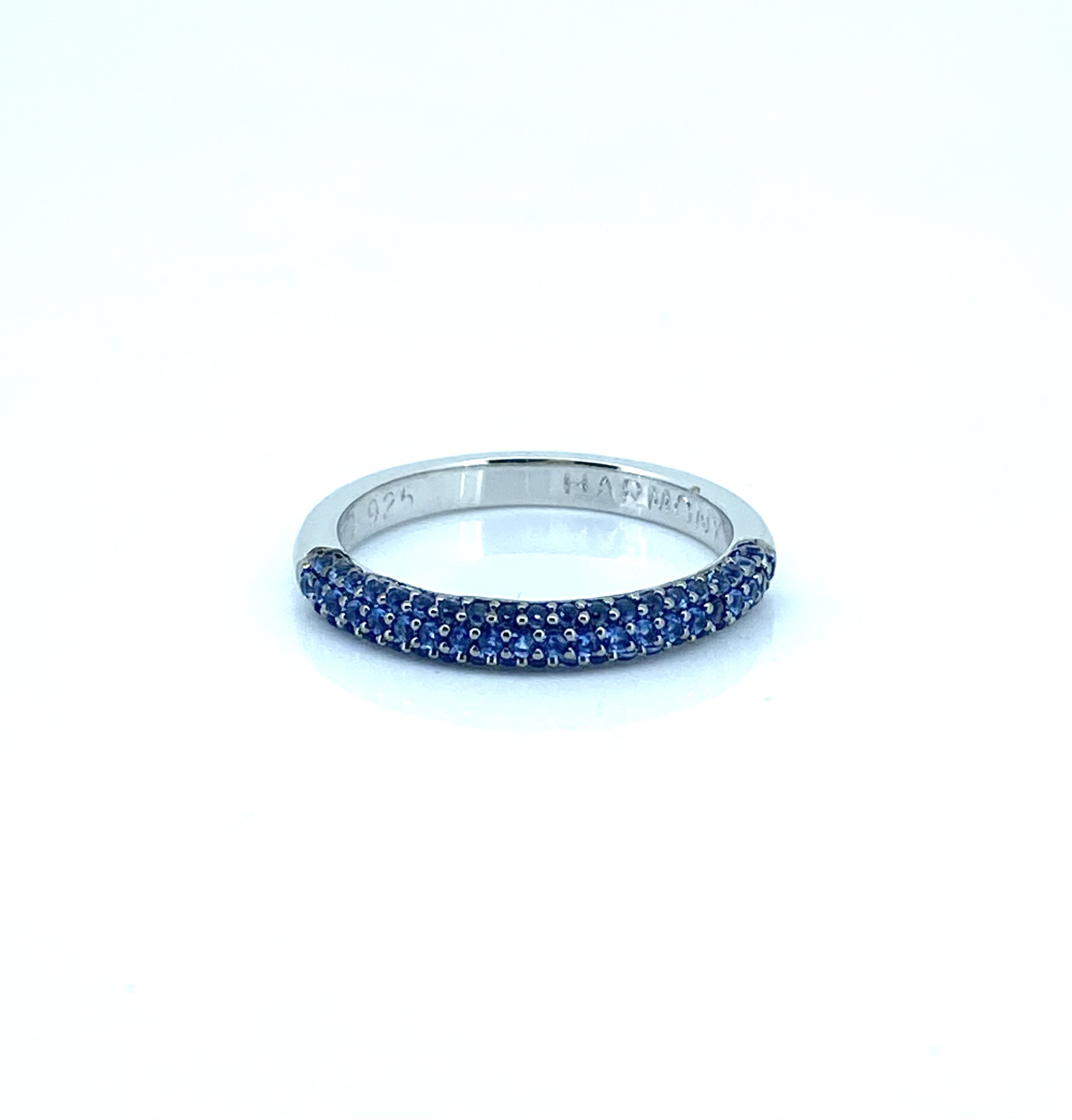 Bague pour femme en argent 925, zircons, décembre - HARMONY12 - Harmony