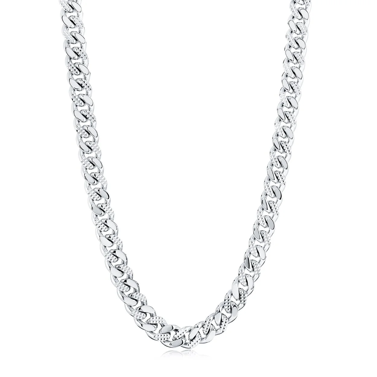 Chaine pour homme en stainless, gourmette 10mm - SN126 - Italgem