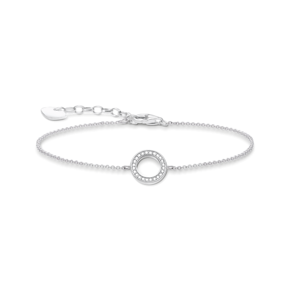Bracelet pour femme en argent 925, cubic zirconium - A1652-051-14-L19V - Thomas Sabo