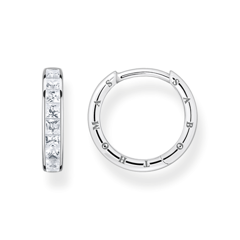 Boucles d'oreilles pour femme en argent 925, cubic zirconium - CR668-051-14 - Thomas Sabo
