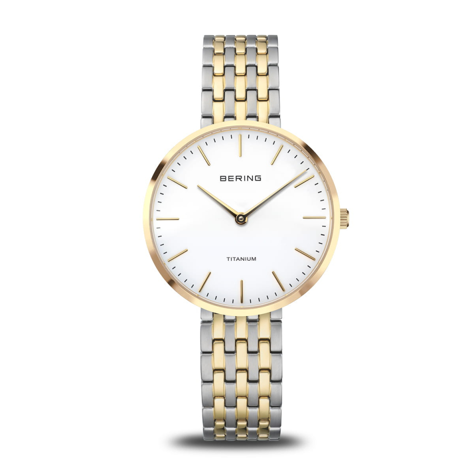 Montre pour femme en titanium, verre saphir, 5ATM - 19334-010 - Bering