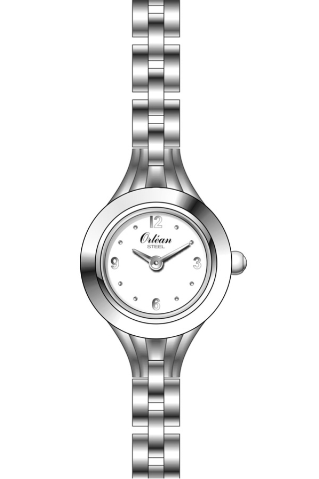 Montre pour femme en stainless, 3ATM - ME3685 - Orléan