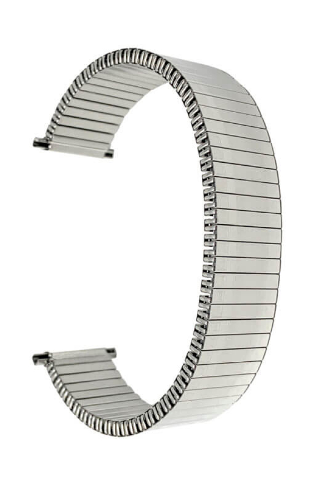Bracelet de montre élastique en stainless - EX319.18-20.S - Banda Swiss