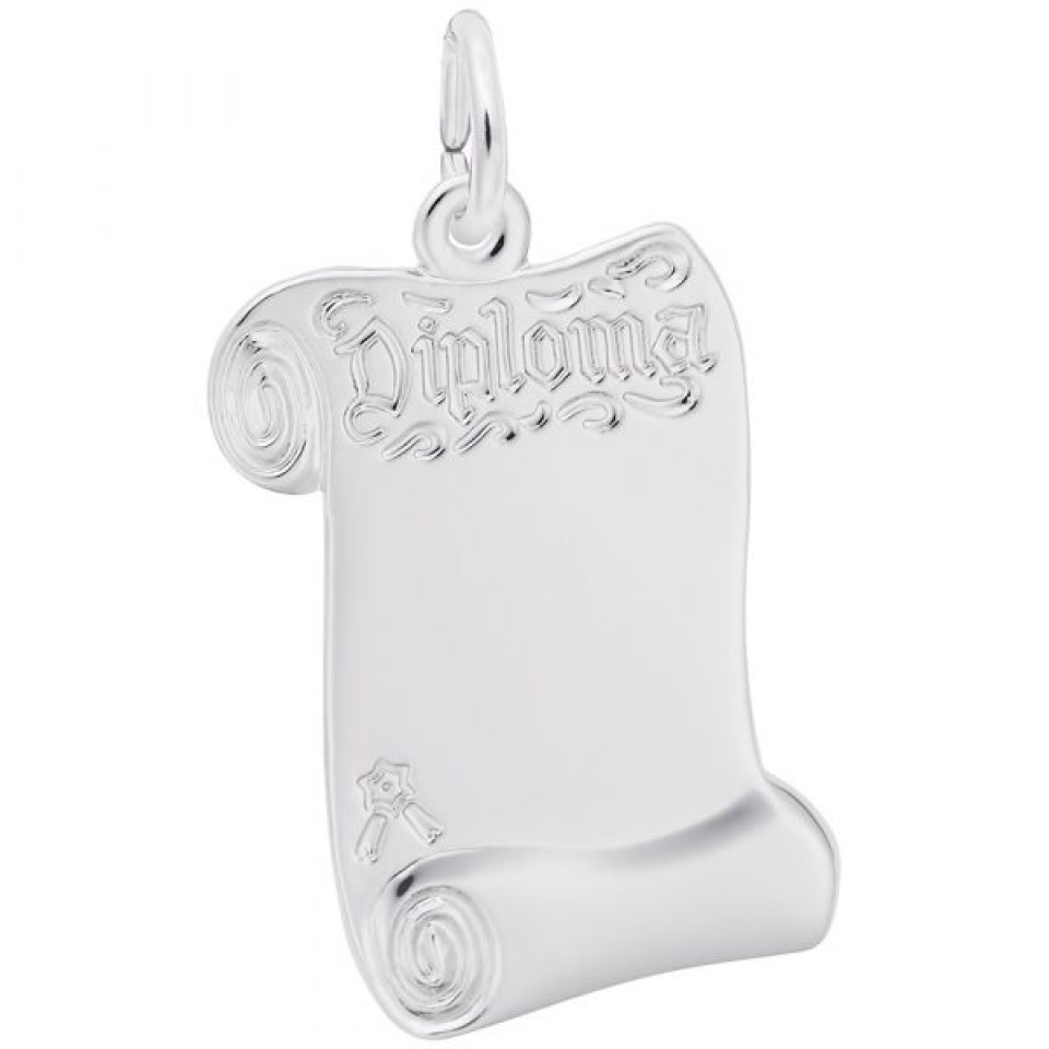 Pendentif en argent 925, diplôme - 10-1093-000 - Rembrandt Charms