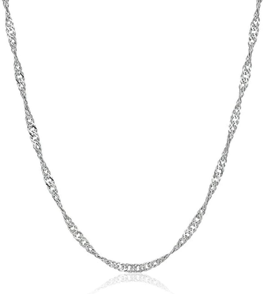 Chaine en argent 925, singapour - 925-SINGA30-16 - Dioro