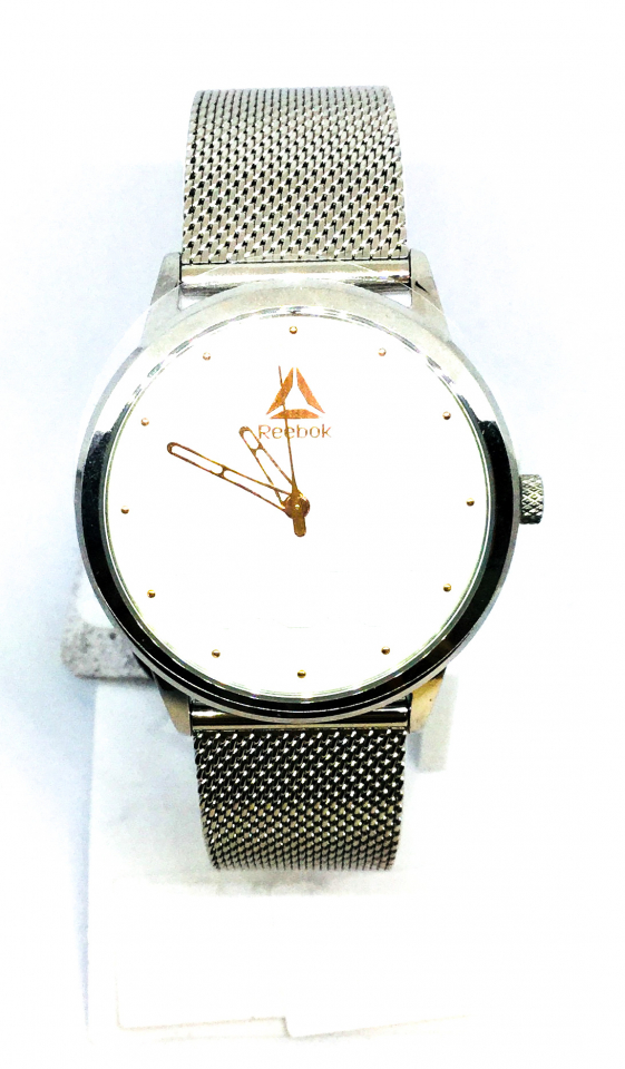 Montre homme, stainless, bracelet mèche, 5ATM - RBK222 - Reebok