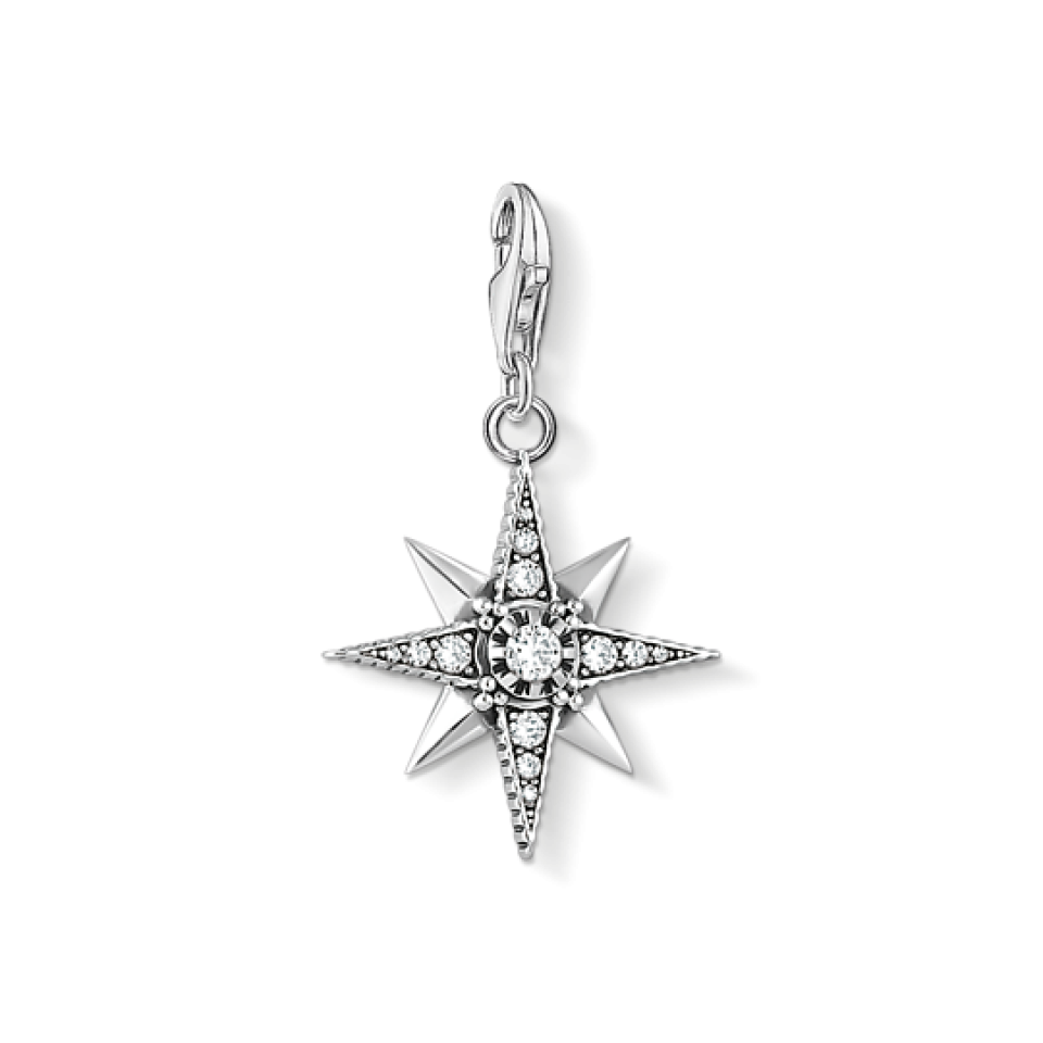 Breloque pour femme en argent 925, cubic zirconium, étoile - 1756-643-14 - Thomas Sabo