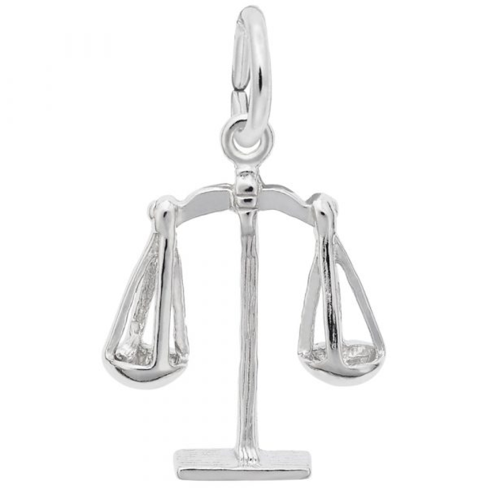 Pendentif en argent 925, justice - 10-1967-000 - Rembrandt Charms