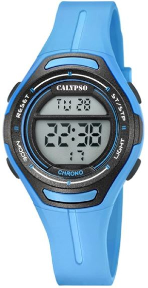 Montre enfant, bracelet silicone, chrono - K5727/4 - Calypso