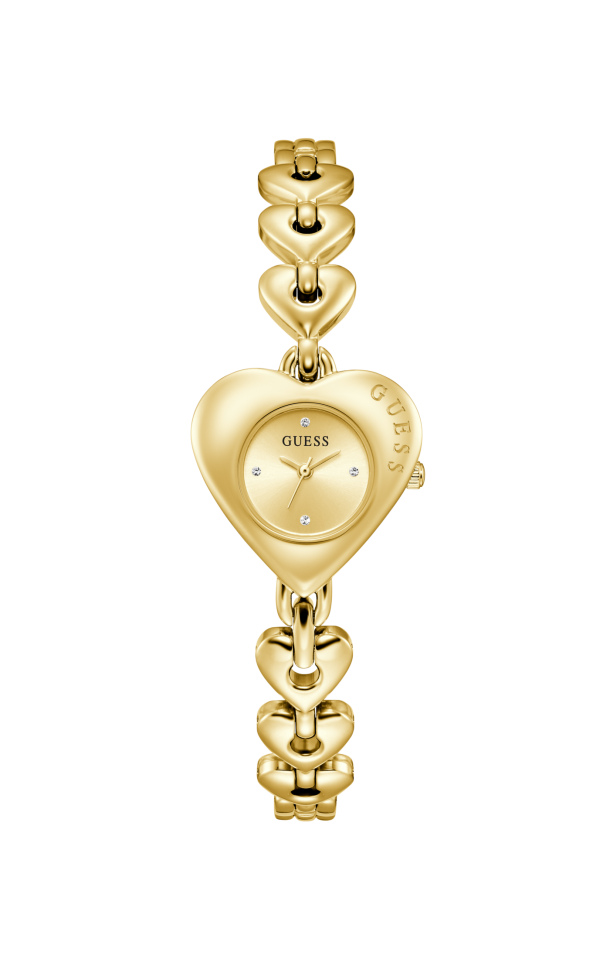 Montre pour femme en stainless, coeur - GW0992L2 - Guess