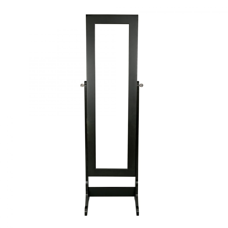 Coffre à bijoux sur pied en bois, miroir - 00920F19 - Gunther Mele