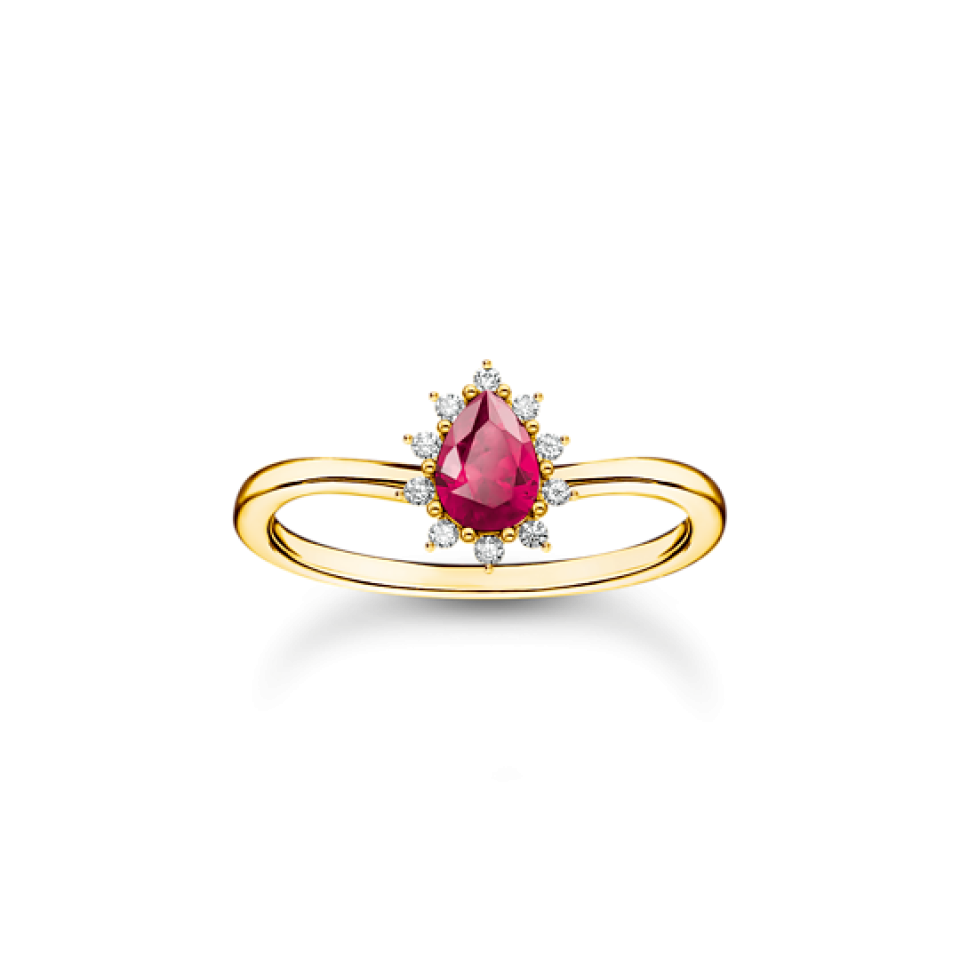 Bague pour femme en argent 925, cubic zirconium - TR2479-995-10-54 - Thomas Sabo