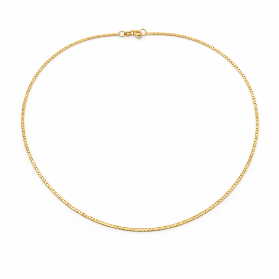 Chaine en or 10k, vénitienne - CH0357 - REC